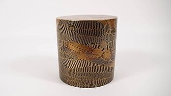 茶道具　加賀蒔絵師　目代春帆作　朱塗　棗　共箱　V　R5461 Amazon.co.jp: 加賀蒔絵師 目代春帆 春秋筏流し 中次 棗 桜 紅葉